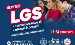 Manisa'da LGS tercih döneminde ücretsiz danışmanlık desteği başladı