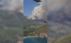 Fethiye Göcek'teki orman yangınına müdahale güçlendirildi: Hava ve kara ekipleri artırıldı