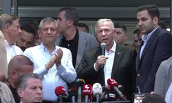 Hüseyin Can Güner'in gözaltına alınması protesto edildi... Mansur Yavaş: Eşit hukuk, eşit adalet istiyoruz