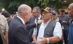Ümit Özdağ Ordu'da esnafın nabzını tuttu