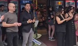 Tekel bayisi açılışındaki imam gündem oldu