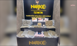 İzmir'de, 11 kilo 568 gram esrar-skank, 54 gram kokain ele geçirildi