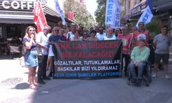 KESK İzmir'den Ankara'daki 'Adalet Nöbeti' müdahalesine tepki: 'Hak arama mücadelesi gözaltılarla susturulamaz'