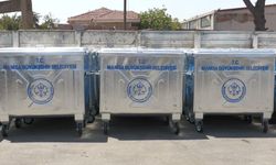 Manisa Büyükşehir Belediyesi'nden 17 ilçeye çöp konteyneri desteği