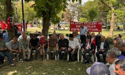 Mansur Yavaş'tan oturma eylemindeki şehit aileleri ve gazilere ziyaret