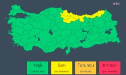 Meteoroloji'den Doğu Karadeniz'in doğusu için kuvvetli yağış uyarısı
