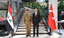 Savunma Sanayii Başkanı Görgün, Irak Silahlı Kuvvetleri Başkomutanlık Ofis Müdürü Orgeneral Al-Shammari ile görüştü