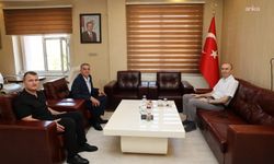 Şehzadeler Belediye Başkanı Şimşek'ten Kaymakam Yazar'a 'hayırlı olsun' ziyareti