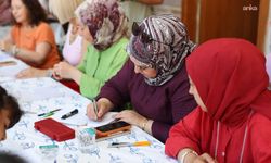 Şehzadeler Belediyesi'nden tarihi Kurşunlu Han'da 'Kaligrafi Atölyesi'