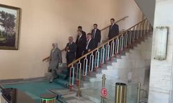 TBMM Başkanı Numan Kurtulmuş, AK Parti Grup Başkanı Abdullah Güler ile görüştü