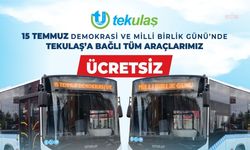 Tekirdağ'da toplu ulaşım araçları, 15 Temmuz'da ücretsiz hizmet verecek
