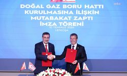 Türkiye ile KKTC arasında doğal gaz tedariki için mutabakat zaptı imzalandı