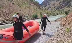 Türkiye Rafting Şampiyonası'nda büyük final Çatak'ta yapıldı