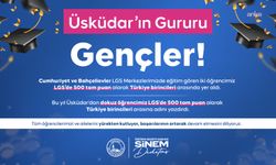 Üsküdar Belediyesi LGS Hazırlık Merkezleri, iki Türkiye birincisi çıkardı