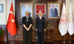 Bakan Göktaş, Avustralya'nın Ankara Büyükelçisi Vincent ile bir araya geldi