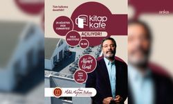 Bilecik Belediyesi, 4. Kitap Kafe'yi Ahmet Ümit'in katılımıyla açıyor