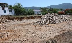 Bodrum Belediyesi ekipleri, Pazar Yeri ve Sosyal Etkinlik Alanı Projesi'nde son aşamaya geldi
