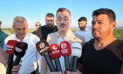 Bursa'da karpuz tarlada kaldı, üretici zarar etti