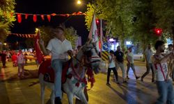 Edirne'de fener alayı coşkusu