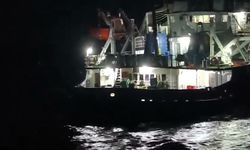 Kastamonu açıklarında batan gemideki 13 mürettebat kurtarıldı