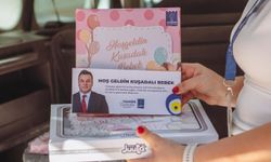 Kuşadası Belediyesi'nin 'Hoş Geldin Bebek' projesiyle 8 ayda 115 bebek ziyaret edildi
