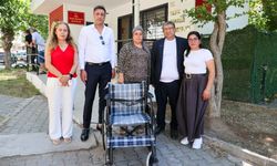 Plastik kapaklar Buca'da bir çocuğa umut oldu