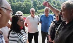 Rize Pazar'da balıkçı köylülerine Emek Partisi Milletvekili Sevda Karaca'dan destek