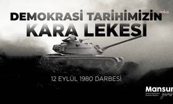 12 Eylül 1980 askeri darbesinin 46'ncı yılı... Mansur Yavaş: Demokrasi tarihimize kara leke olarak geçmiştir