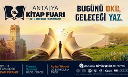 '16. Antalya Kitap Fuarı' için geri sayım başladı