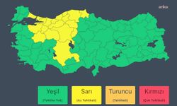20 il için sarı kodlu uyarı: Kuvvetli sağanak ve gök gürültülü yağış bekleniyor