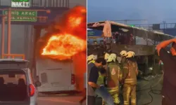 İstanbul’da yolcu otobüsü alev aldı: 2 ölü