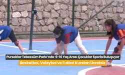 ABB, Pursaklar Tebessüm Parkı'nda çocukları sporla buluşturuyor