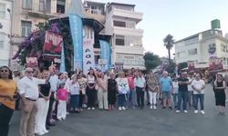 Adalar'da Adalet Nöbeti 8. Haftasında... Tutuklu Adalar Belediye Başkanı Ali Ercan Akpolat ve arkadaşlarının serbest bırakılması istendi