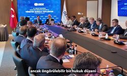 Adalet Bakanı Gürlek, iş dünyası temsilcileriyle bir araya geldi