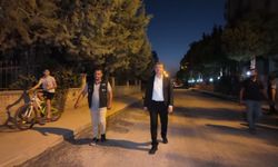 Adıyaman Belediyesi Başkanı Tutdere, Yenimahalle'de yürütülen çalışmaları inceledi