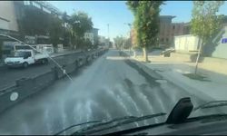 Adıyaman Belediyesi'nden tozla mücadelede çift vardiya