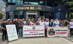 Atakum Belediyesi işçilerinin 8 günlük açlık grevi sona erdi