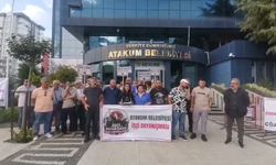 Atakum'da belediye işçileri: 5 aydır maaş alamıyoruz, açlık grevi artık gündemimizdedir