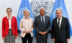 Avrupa Komisyonu Başkanı Von Der Leyen, BM Genel Sekreteri Guterres ile görüştü