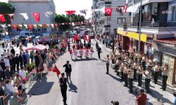 Ayvalık Altınova'da kurtuluşun 104'üncü yılı coşkuyla kutlandı