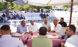Ayvalık Belediye Başkanı Ergin, Bağyüzü'nde şehitler ve gaziler için düzenlenen hayra katıldı