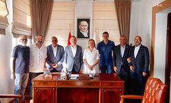 Ayvalık Belediye Başkanı Ergin, YENİ Parti heyetini ağırladı