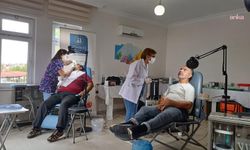 Ayvalık'ta 200 engelli bireye ağız ve diş sağlığı hizmeti verildi