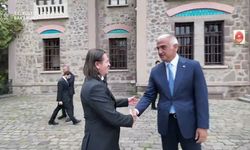Bakan Ersoy, Kuzey Makedonya Kültür ve Turizm Bakanı Sedat Süleymani'yi ağırladı