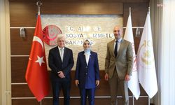 Bakan Göktaş, UNICEF Bölge Direktörü Beigbeder ile görüştü