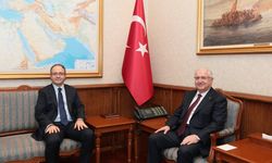 Bakan Güler, Türkiye'nin Hartum Büyükelçisi Fahri Türker Oba'yı kabul etti