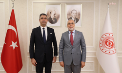 Bakan Işıkhan, Kartal Belediye Başkanı Yüksel ile bir araya geldi