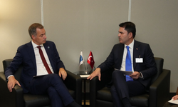 Bakan Kurum, Birleşmiş Milletler Kalkınma Programı Başkanı De Croo ile bir araya geldi