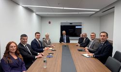 Bakan Memişoğlu, New York'ta GE HealthCare heyetiyle görüştü