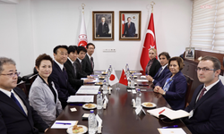 Bakan Yardımcısı Ekinci, Japonya Senatosu üyeleri ile görüştü